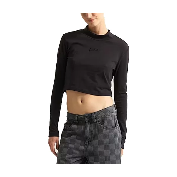 Μπλουζάκια με μακριά μανίκια Vans SCRIPT MINI MOCK LS