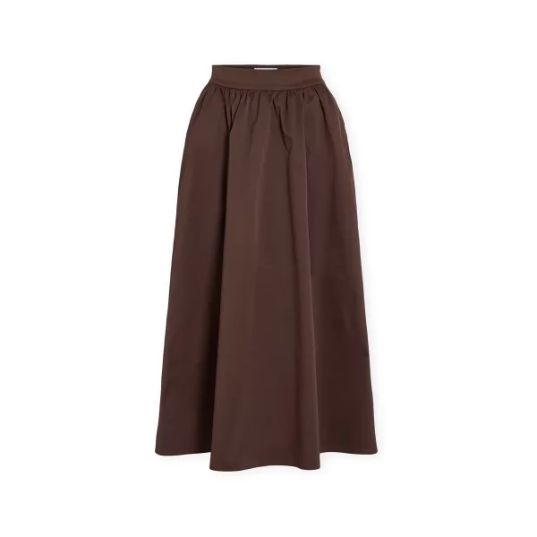 Κοντές Φούστες Rouge Edit Detta Skirt - Chicory Coffee