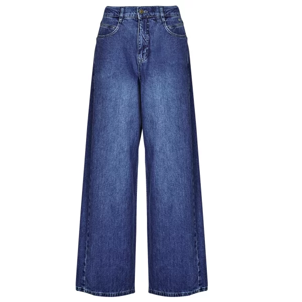 Freeman T.Porter φαρδιά / καμπάνα Freeman T.Porter JANE DENIM