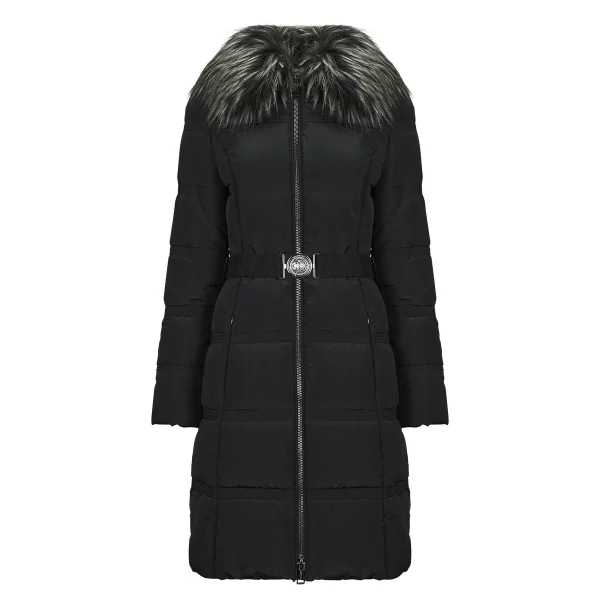 Χοντρό μπουφάν Guess NEW MARISOL LONG BELTED JACKET