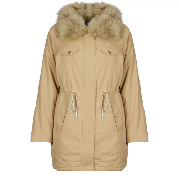 Παρκά Guess LUCIE PARKA FAUX FUR