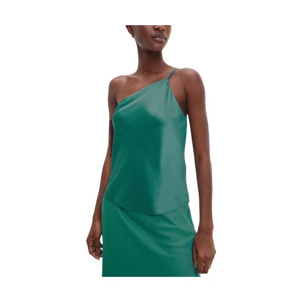 Μπλουζάκια με μακριά μανίκια Calvin Klein Jeans ASYMMETRIC SHINE TOP WOMEN