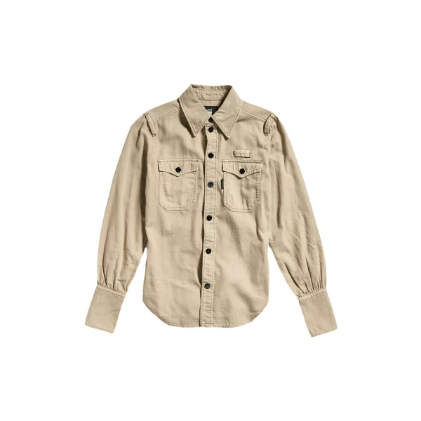 Πουκάμισα G-Star Raw LONGSLEEVE SLIM FIT SHIRT WOMEN