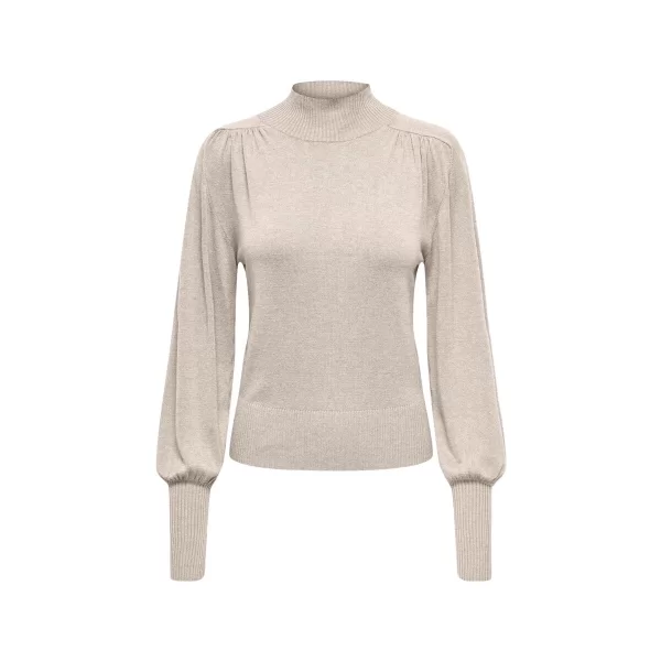Πουλόβερ Only Julia Life L/S Knit - Pumice Stone