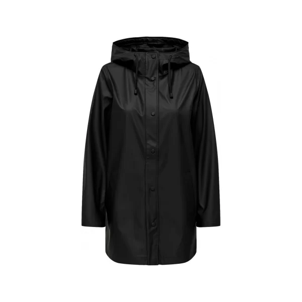 Παλτό Only New Ellen Raincoat - Black