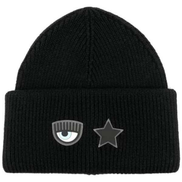 Σκούφος Chiara Ferragni LOGO PATCH BEANIE WOMEN