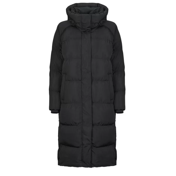 SUPERDRY Χοντρό μπουφάν Superdry LONGLINE HOODED PUFFER COAT
