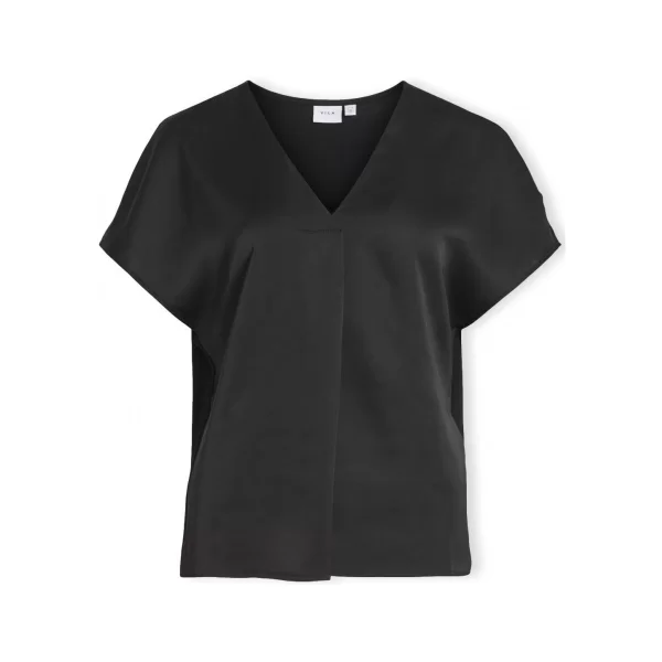 Μπλούζα Vila Noos Top Ellette V - Black