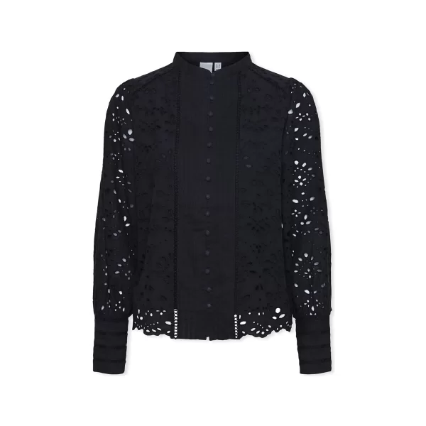 Μπλούζα Y.a.s YAS Noos Alessia Shirt L/S - Black