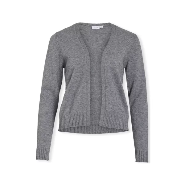 Παλτό Vila Noos Ril Short - Medium Grey Melange