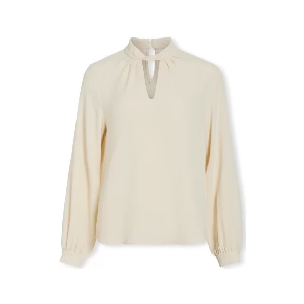 Μπλούζα Vila Top Surashil LS - Birch