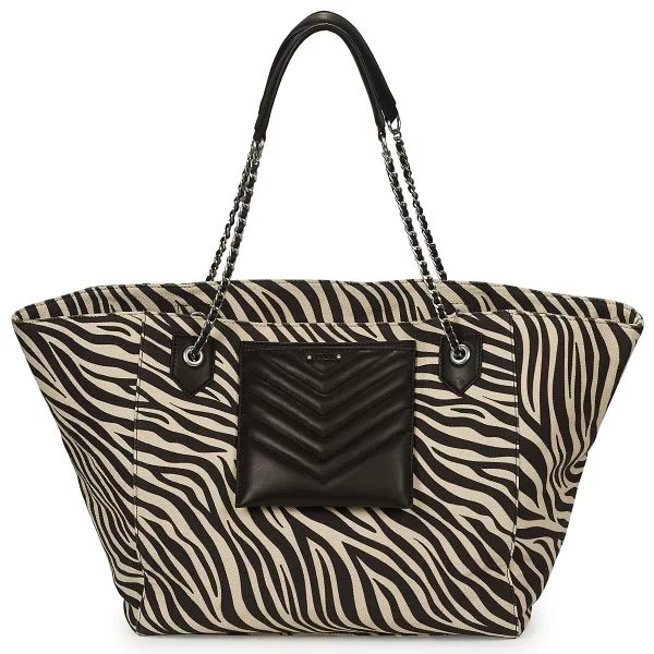 Τσάντες Χειρός Ikks 1440 CABAS XL TOILE ZEBRE
