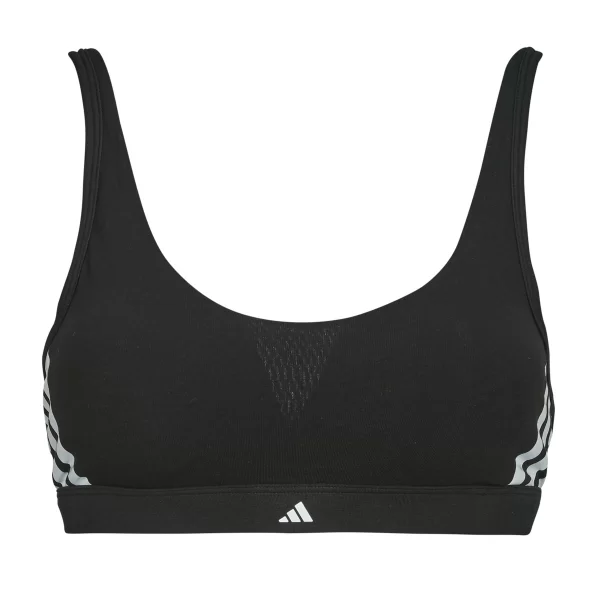 Adidas Αθλητικά σουτιέν adidas ACTIVE ESSENTIALS COTTON 3 STRIPES