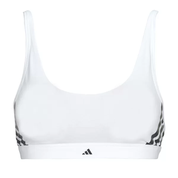 Adidas Αθλητικά σουτιέν adidas ACTIVE ESSENTIALS COTTON 3 STRIPES