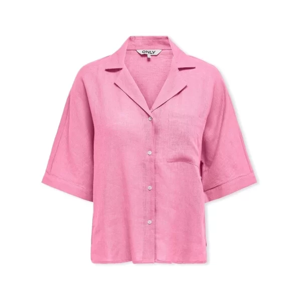 Μπλούζα Only Noos Tokyo Life Shirt - Prism Pink