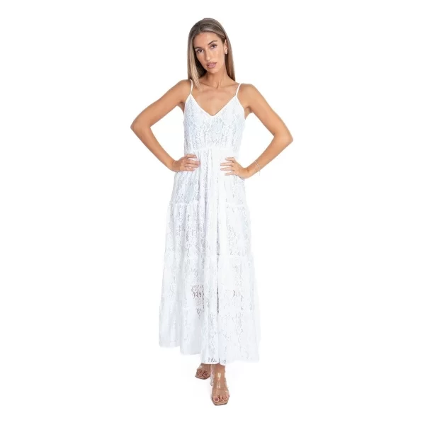 Μακριά Φορέματα Isla Bonita By Sigris Μακρύ Μίντι Φόρεμα