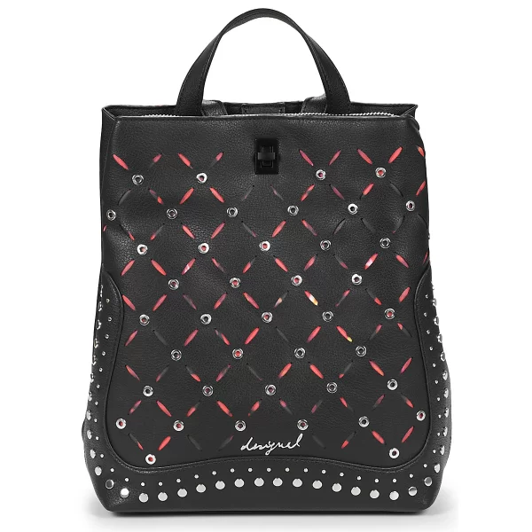 DESIGUAL Σακίδιο πλάτης Desigual BACKPACK YANKEE METAL PATCH SUMY MINI
