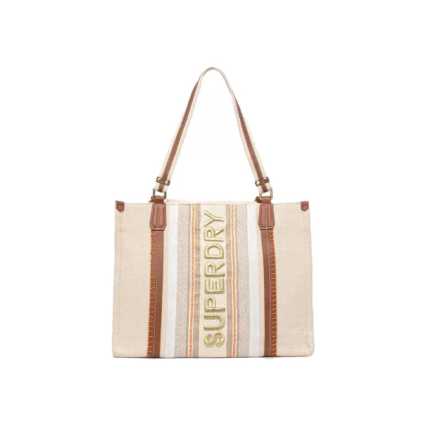 Shopping bag Superdry D2 SDNA LEATHER TOTE BAG WOMEN