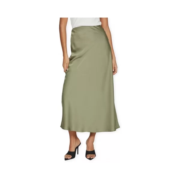 Vila Κοντές Φούστες Vila Noos Elette Skirt - Oil Green