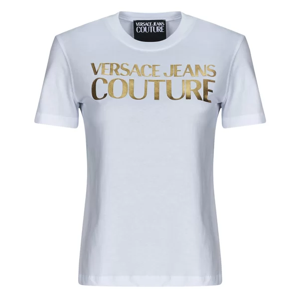 VERSACE JEANS COUTURE T-shirt με κοντά μανίκια Versace Jeans Couture 78HAHT01