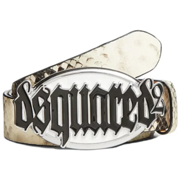 Ζώνη Dsquared GOTHIC URBAN LEATHER BELT WOMEN