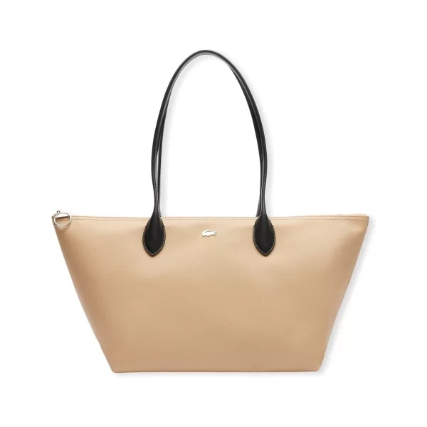 Πορτοφόλι Lacoste Athena Bag - Eco Beige Noir
