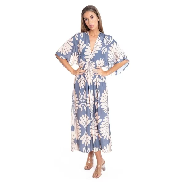 Μακριά Φορέματα Isla Bonita By Sigris Μακρύ Μίντι Φόρεμα