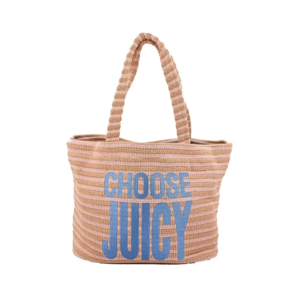 Τσάντα Juicy Couture JL5 NORA STRAW LARGE