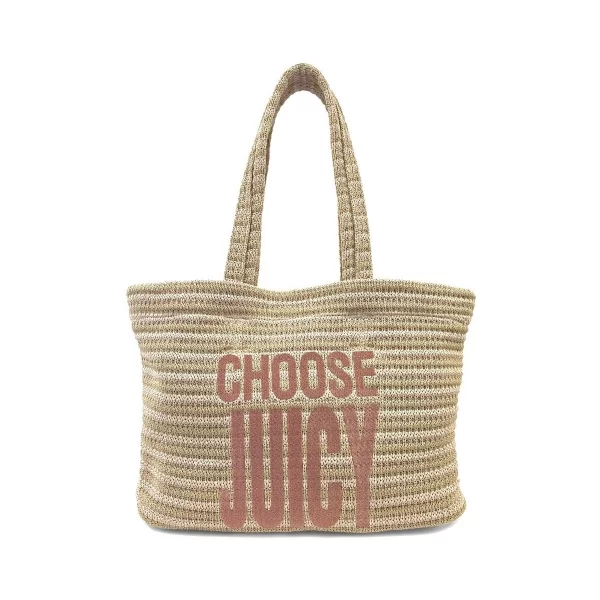 Τσάντα Juicy Couture NORA STRAW M