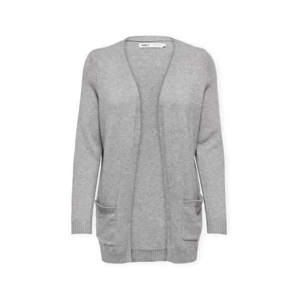 Παλτό Only Noos Lesly Cardigan - Ultimate Grey