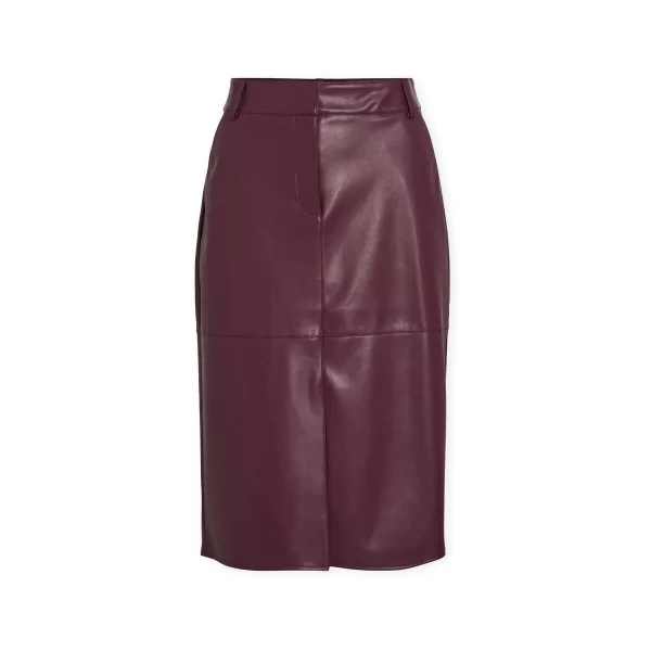 Κοντές Φούστες Vila Noos Dagmar Midi Skirt - Fig