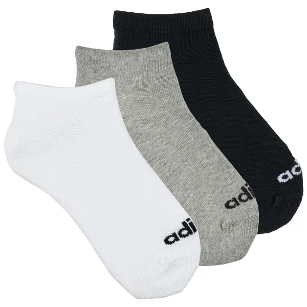 Κάλτσες adidas Thin Linear Low-Cut Socks 3 Pairs