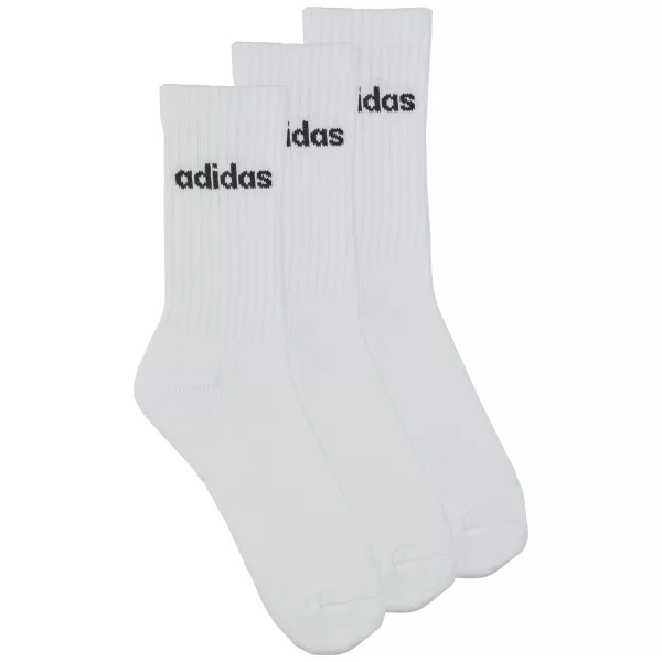Κάλτσες adidas Linear Crew Cushioned Socks 3 Pairs