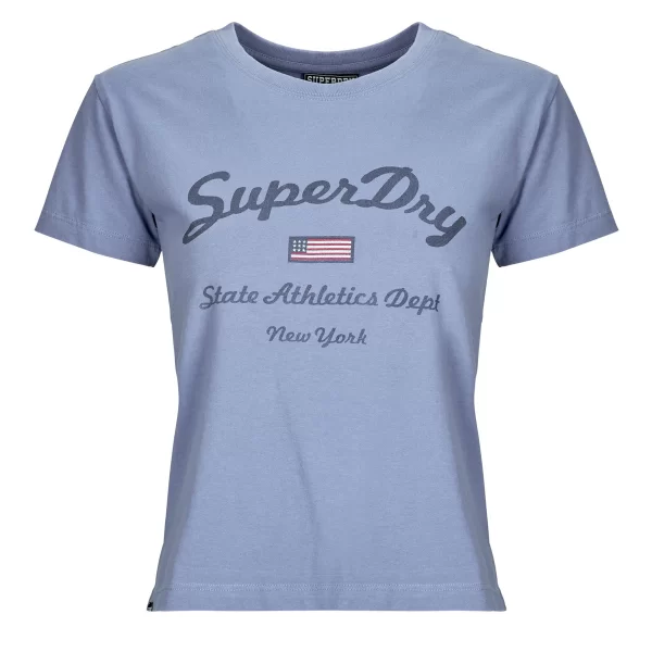 T-shirt με κοντά μανίκια Superdry Ath Ess Fitted Graphic Tee