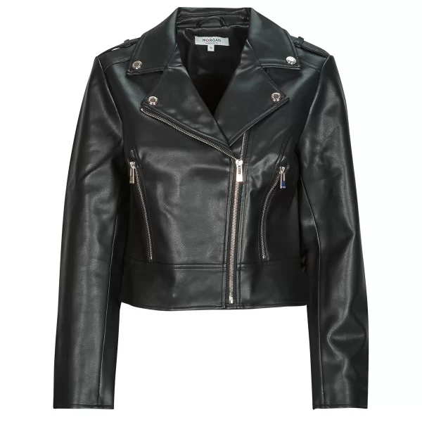 MORGAN Δερμάτινο Μπουφάν Morgan GZOOM