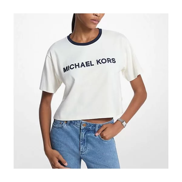 T-shirt με κοντά μανίκια MICHAEL Michael Kors MF551WN2ZU