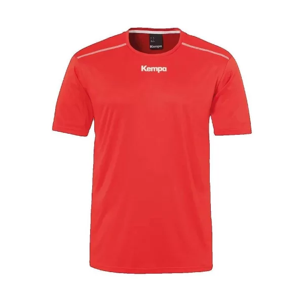 T-shirt με κοντά μανίκια Kempa T-shirt Poly rouge