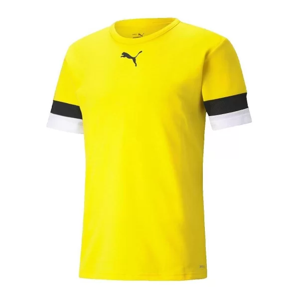 T-shirt με κοντά μανίκια Puma Maillot Teamrisey Jaune