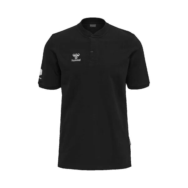 Πόλο με κοντά μανίκια hummel Polo Move Grid noir