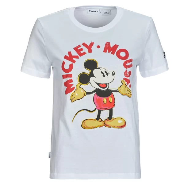 DESIGUAL T-shirt με κοντά μανίκια Desigual MICKEY MOUSE