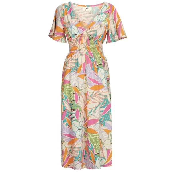 Μακριά Φορέματα Rip Curl CALA VADELLA MIDI DRESS