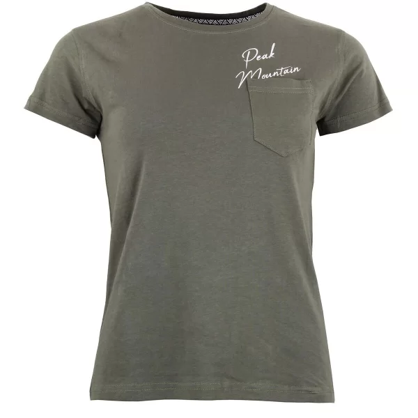 Peak Mountain T-shirt με κοντά μανίκια Peak Mountain T-shirt manches courtes femme AJOJO