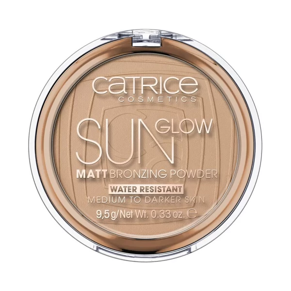 Blush & πούδρες Catrice Sun Glow Matt Bronzing Powder - 35 Universal Bronze