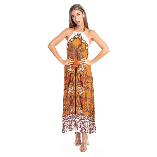 Μακριά Φορέματα Isla Bonita By Sigris Μακρύ Μίντι Φόρεμα