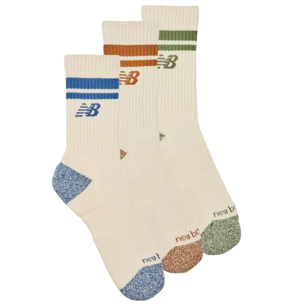 Αθλητικές κάλτσες New Balance ACTIVE LIFESTYLE STRIPED CREW SOCKS 3 PACKS