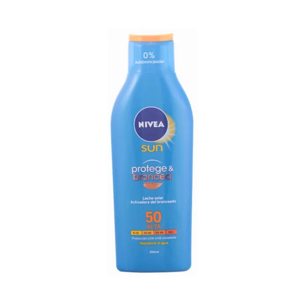 αντηλιακή προστασία Nivea Sunscreen Protect Tan - SPF50