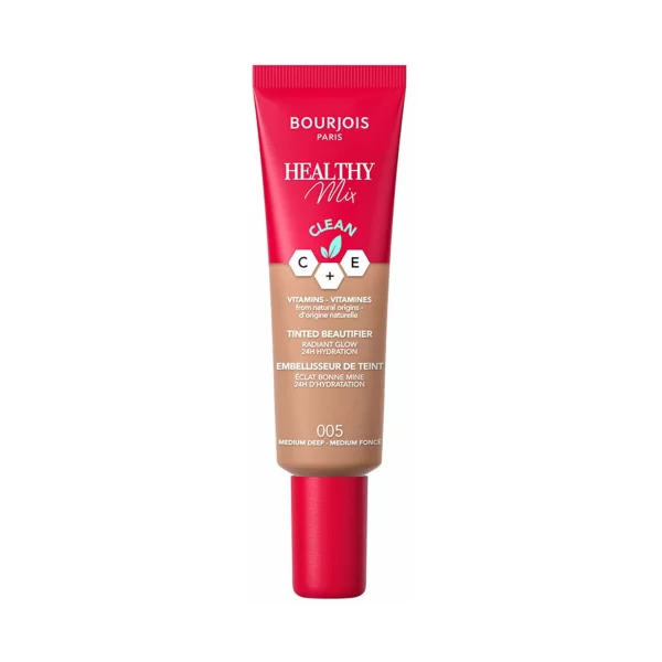 Πούδρες & Βάσεις Bourjois Healthy Mix Radiance Booster - 05 Medium Foncé
