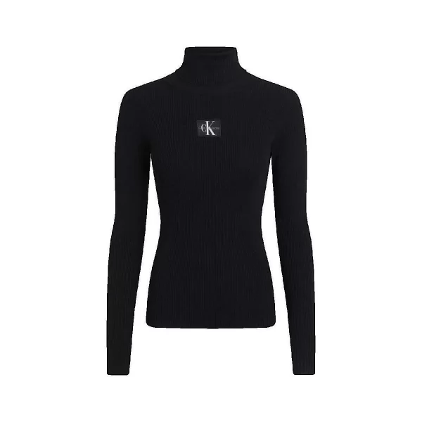 Φούτερ Calvin Klein Jeans Badge Roll Neck Swea