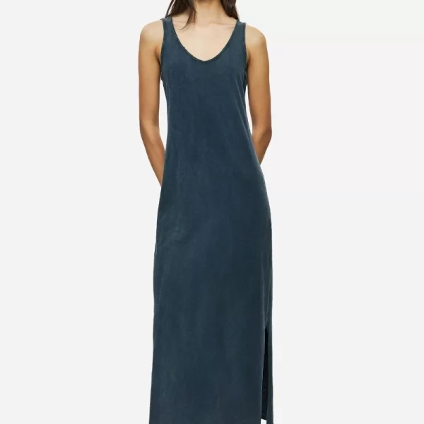 Dirty Laundry Γυναικείο Maxi Αμάνικο Φόρεμα DLWD000078 Μπλέ