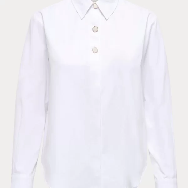 Only Lyrra Γυναίκειο Oregon Πουκάμισο 15369914 Λευκό